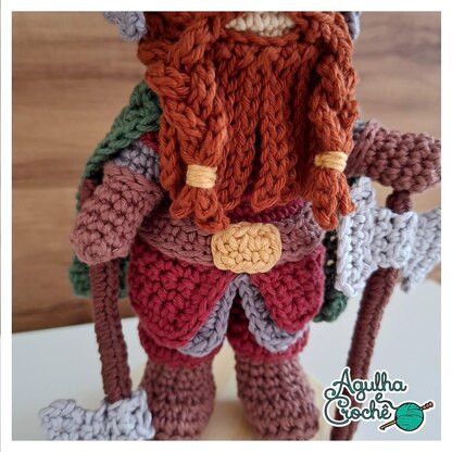 Gimli, son of Glóin from Lord of the Rings