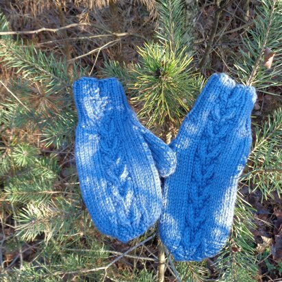 Abuabu mittens - knitting pattern