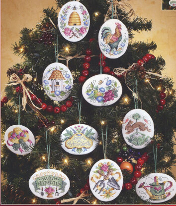 Gardener's Christmas Ornaments - PDF