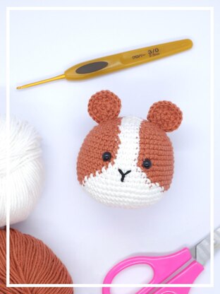 Amigurumi little hamster