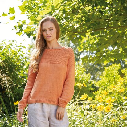 Camilla (Plain) Jumper in Rowan Summerlite DK - ZB314-00009-DEP - Downloadable PDF