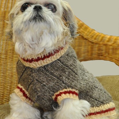 Sock Monkey Dog Sweater