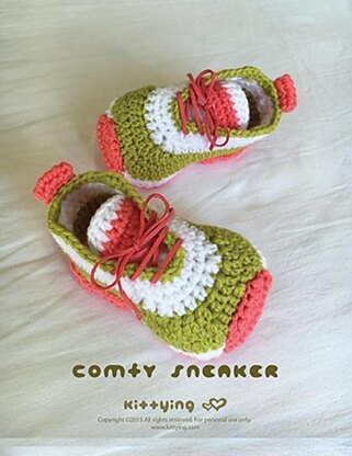 Comfy Toddler Crochet Sneakers