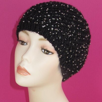 Beaded Easy Lace Skullcap