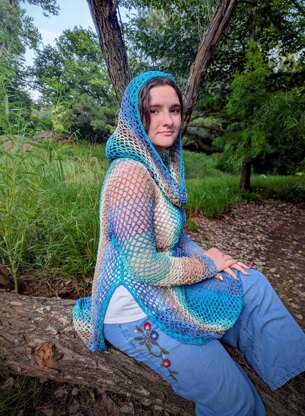 Mesh Mermaid Hoodie