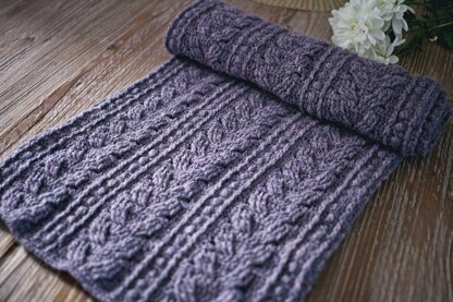 Cable Scarf