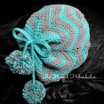 Zig Zag Slouchie 12-118A