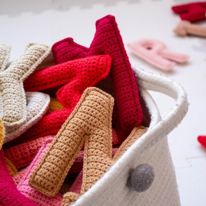 Crochet Alphabet Pattern