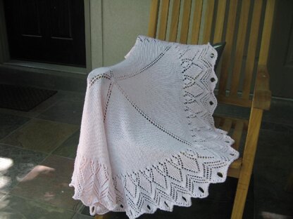 Old Fashioned Lace, Baby Blanket