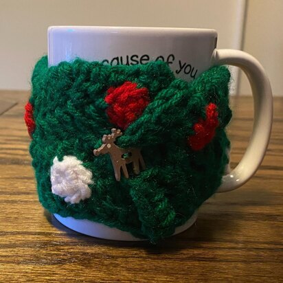 Christmas Tree Mug Cozy