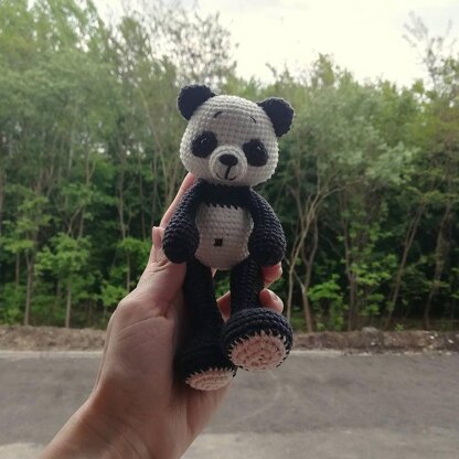 Blacky the panda bear
