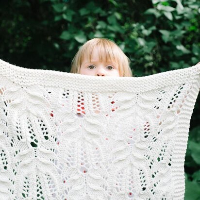Immie Baby Blanket - knitting pattern