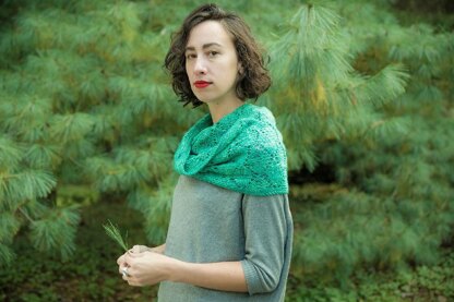 Garrison Street Fingering Weight Scarf and Cowl