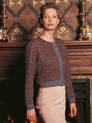 Salen Cardigan in Rowan Felted Tweed