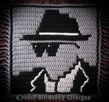 Classic Horror mosaic square - Invisible Man