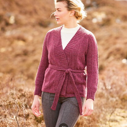 Maude Cardigan in Rowan Felted Tweed DK (DE) - Downloadable PDF