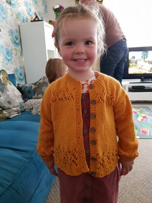 Mustard Cardigan