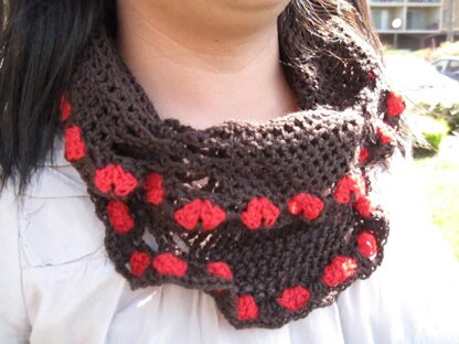 Spicy Chocolate Cowl