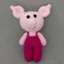 Amigurumi little pig