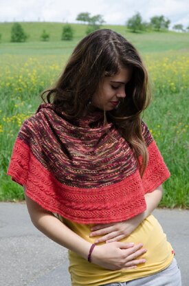 Color Twister Shawl