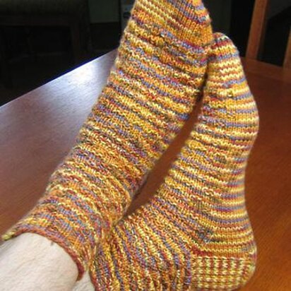 Underwater Basketweaving Socks