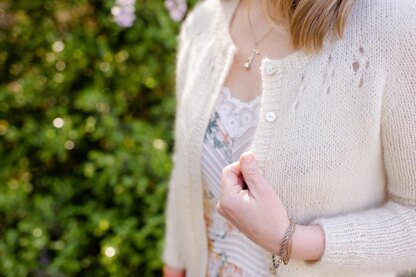 Little White Cardi