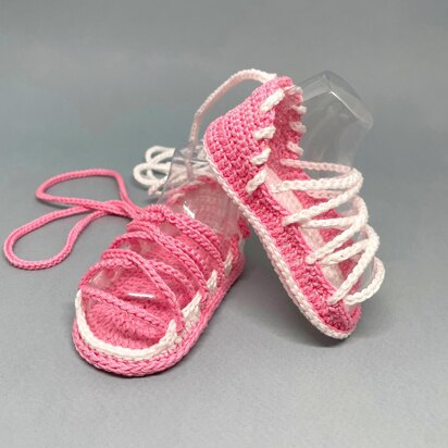 Gladiator baby sandals
