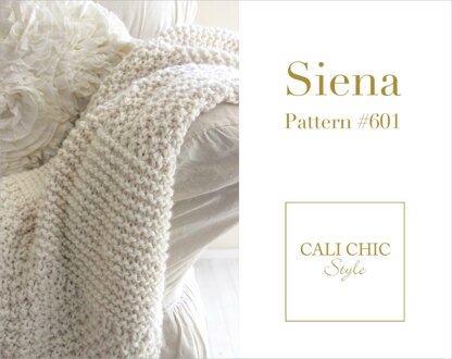 Siena Knit Throw Blanket #601