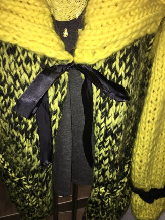 Kurzmantel mit Lana Grossa Ragazza #2