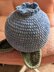 Crochet Small Blueberry Pillow Pattern PDF Super Bulky Yarn Version