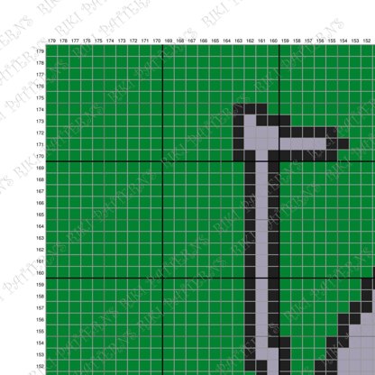 Corner-to-Corner Mandalorian Blanket Star Wars Boba Fett Graph Din Djarin CROCHET PATTERN