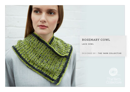 Rosemary Cowl by Cynthia Fong - Knitting Pattern For Women in The Yarn Collective