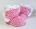 Wrapped Baby Booties Crochet Pattern