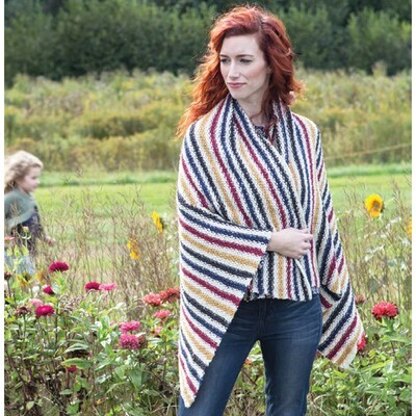 Zinnia Blanket in Berroco Remix - Downloadable PDF