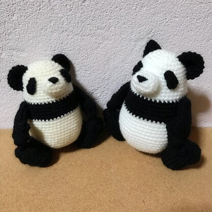 PALMy Panda amigurumi | パンダ あみぐるみ