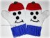 Snow-Friends Scarf & Mittens  12-066