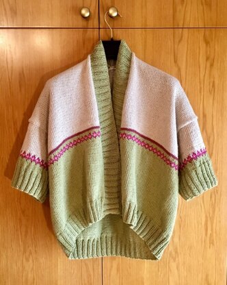 Rowan's Penga Cardigan variation