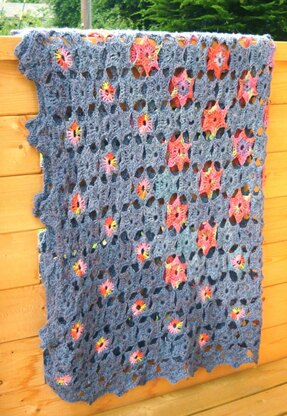 Starry Night Crochet Blanket/Afghan