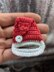 Santa Hat Hair Clip