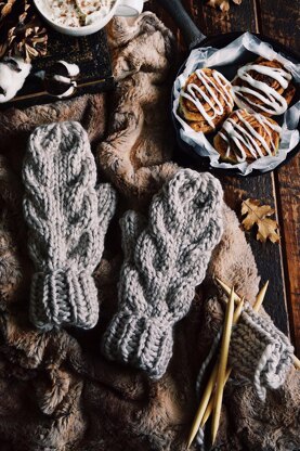 The Cappuccino Mitts
