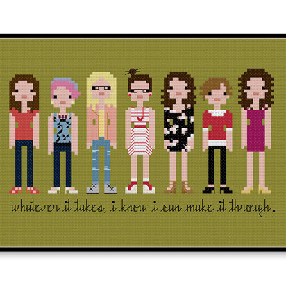 Degrassi - PDF Cross Stitch Pattern