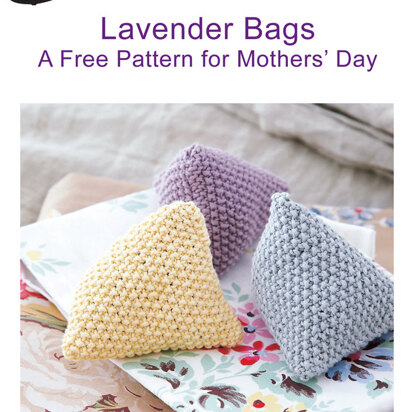 Lavender Bags in Debbie Bliss Eco Baby - knitting pattern