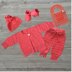 Coral Baby Booties