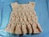 Pineapple ruffly baby dress