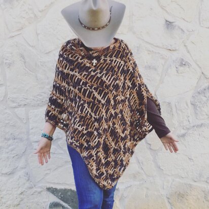 Tiger's Eye Poncho