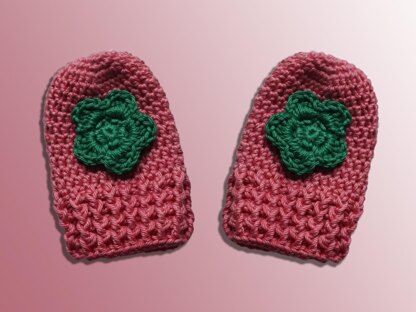 Häkelanleitung Baby Handschuhe