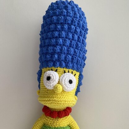 Marge Simpson PDF crochet pattern