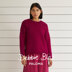 Take it Easy Sweater -  Knitting Pattern for Women in Debbie Bliss Paloma - Downloadable PDF
