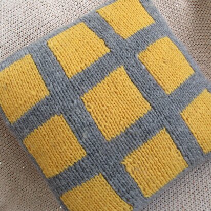 Squares Cushion Cover