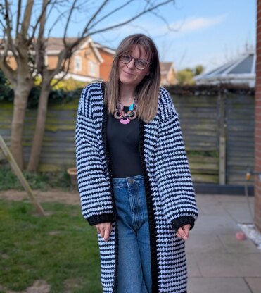 The Houndstooth Cardigan